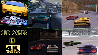 Old Games In 4K - Need for Speed III: Hot Pursuit Gameplay PS1 PSX 4K