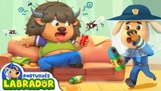 Detetive Labrador🔍 - Sem Lixo, Sem Mosquito | Desenho Animado | Desenho Infantil | BabyBus Português