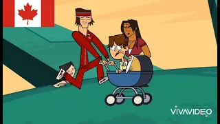 Total Drama World Tour intro (Canadian english). Отчаянные Герои Мировое Турне заставка