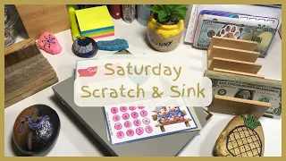 It’s Saturday Scratch & Saint! Yay come join me. #budgeting #savings