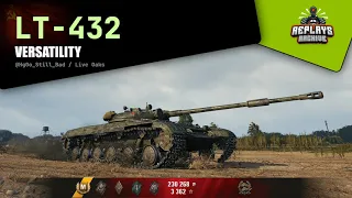 LT-432 - Versatility / 5 frags, 5095 assist, 4462 damage, 2037 exp., Live Oaks, World of Tanks