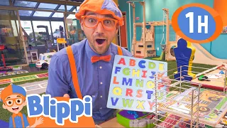 Blippi Visits an Indoor Playground (Whiz Kids) | BEST OF BLIPPI | Blippi Toys: Educational Videos