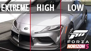 FORZA HORIZON 5 4K Ultra Presets - Graphics Comparison & Frame Rate