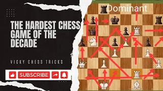 The hardest game of chess in the history. Magnus Carlson best opening trick.