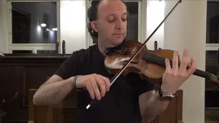 Daniel Weltlinger Plays "Rozhinkes mit Mandlen" on Violin