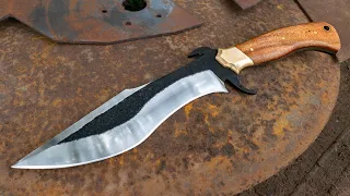 Making a Hunting Knife from a Plow disc