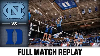 North Carolina vs. Duke Full Match Replay | 2023 ACC Volleyball