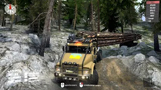 Mudrunner  - карта Лесной карьер  #6 , спинтайрес , мудраннер  #offroad #games