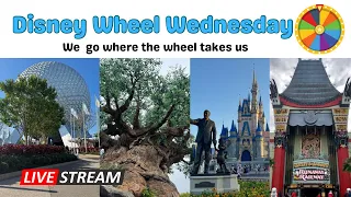 🔴 Live - Disney World Wheel Wednesday! -  Walt Disney World  4.24.2024