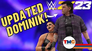 WWE 2K23 : Updated Dominik Mysterio Tutorial