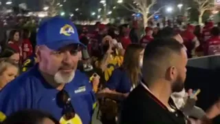 Immediate Fan Reactions After Rams Win... Superbowl Next