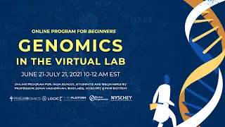 Webinar - Meet the Mentors for "Genomics in the Virtual Lab" program starting on June 21 2021