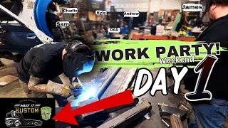 DAY-1 THRASH Weekend - Welding, Wrenching, and TEAR DOWN - RAMP TRUCK EP-22