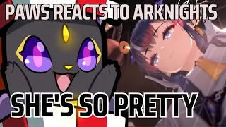 Arknights has pretty dragon girls?! | Paws Reacts