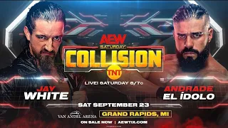 Jay White vs Andrade El Idolo | AEW COLLISION 23.9.2023