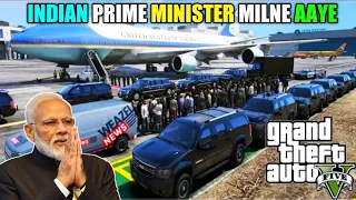 GTA 5 : INDIAN PRIME MINISTER VISITING LOS SANTOS || BB GAMING