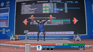 2020 6th Solidarity Weightlifting 109 and +109  kg A