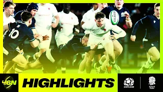 2024 U6N20 | HIGHLIGHTS | SCOTLAND V ENGLAND