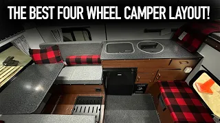 Flatbed Four Wheel Camper Interior Tour!