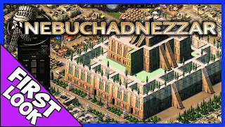 NEBUCHADNEZZAR GAMEPLAY First Look!  ► Pharoah Caesar Anno Style ► City Building Strategy Game 2021