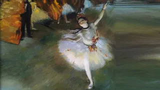 Chopin - Minute Waltz ◆ Degas paints ballet