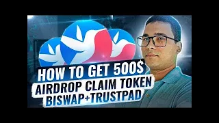 BISWAP TrustPad | Crypto AirDrop | Free Claim 500$ | No Deposit | 2022 Only