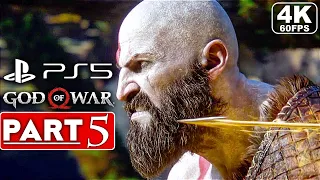 GOD OF WAR PS5 Gameplay Walkthrough Part 5 [4K 60FPS] - No Commentary (FULL GAME)