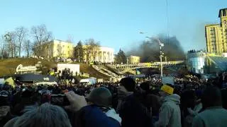 Беркут и ВВ на Майдане 18-02-2014 (ч. 1)