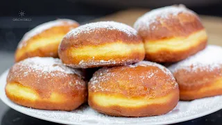 Recipe for quick donuts