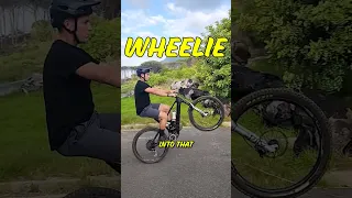 How to Wheelie😎💥#mtb #mountainbike #mtbskills #short #shortsvideo