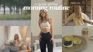 6am spring morning routine: healthy, productive & cosy