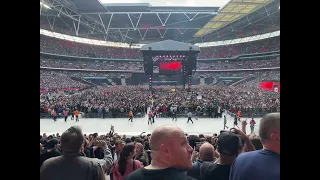 AEW ALL IN 2023 - CM PUNK ENTRANCE - WEMBLEY STADIUM 08/27/2023