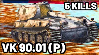 VK 90.01 (P) | 7.3K DAMAGE | 5 KILLS | WOT Blitz Pro Replays