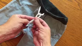 Life-Hack for Draw-String Pants