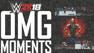 WWE 2K18 30 BEST OMG MOMENTS!