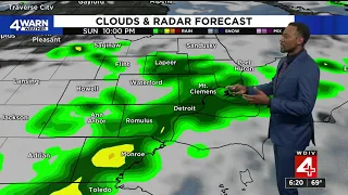 Tracking rain on Sunday for Metro Detroit: What to know