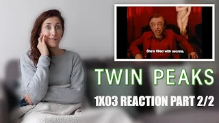 TWIN PEAKS 1X03 "ZEN, OR THE SKILLS TO CATCH A KILLER" REACTION PART 2/2