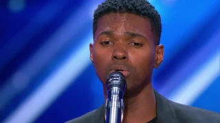 Johnny Blows Everyone Away With Whitney Houston Big Hit   Week 5   America's Got Talent 2017