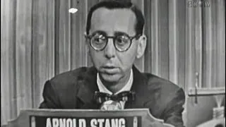 What's My Line? - Arnold Stang; Betty White [panel] (Jun 19, 1955)