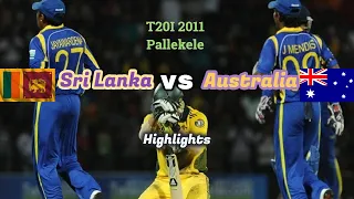 Sri Lanka vs Australia T20I 2011 Pallekele Highlights. Dilshan Superb 100.
