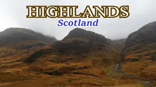 Short tour of HIGHLANDS and Loch Ness / Scotland