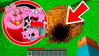 No Entres a la Base secreta de PEPPA PIG a las 3 AM en Minecraft