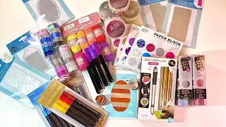 Action Haul 🥳- Neue Stanzschablonen und Liquid Watercolor Brushmarkers von Action - Bastelhaul