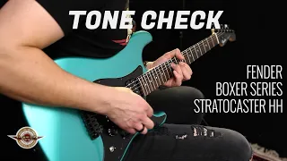 TONE CHECK: Fender Boxer Series Stratocaster HH Demo | No Talking