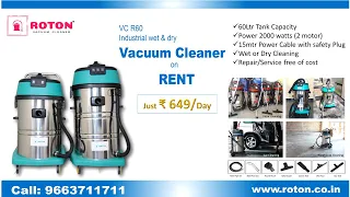 R60 Industrial Vacuum Cleaner Machine