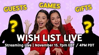 Wish List Live with The Merrell Twins & Friends