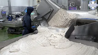 Unique food factory! mass production