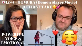 🇩🇰NielsensTv REACTS TO 🇯🇵LiSA - HOMURA (Demon Slayer Movie) | THE FIRST TAKE🥰💕