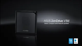 ZenDrive V1M external DVD drive and writer | ASUS Singapore