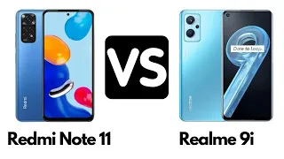 Redmi Note 11 Vs Realme 9i Comparison